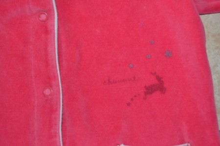 détails du Pyjama Petit Bateau